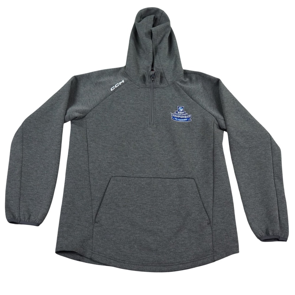 CCM Hoodie Mens 2024 Hockey East Championship TD Garden Quarter Zip BC Eagles